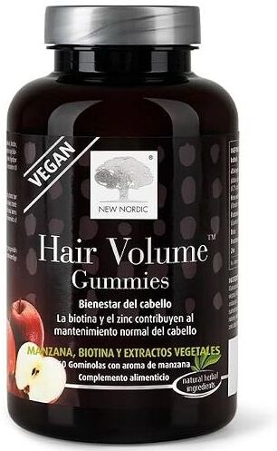 New Nordic Hair Volume Apple Scent 60 Gummies