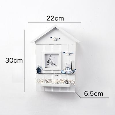 Wanddekoration, Wandbehang, mediterranes Haus, Schlüsselkasten, Aufbewahrung, kreatives Zuhause, Kunsthandwerk aus Holz, Eingangshalle