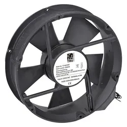 Tru Components TC-NA22060 Axiallüfter 230 V/AC 890 m3/h (L x B x H) 220 x 220 x (220 mm, 1x), PC Lüfter, Schwarz