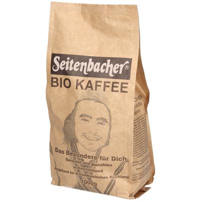 Seitenbacher Bio Kaffee gemahlen, 100% Arabica 1000 g Kaffeepulver