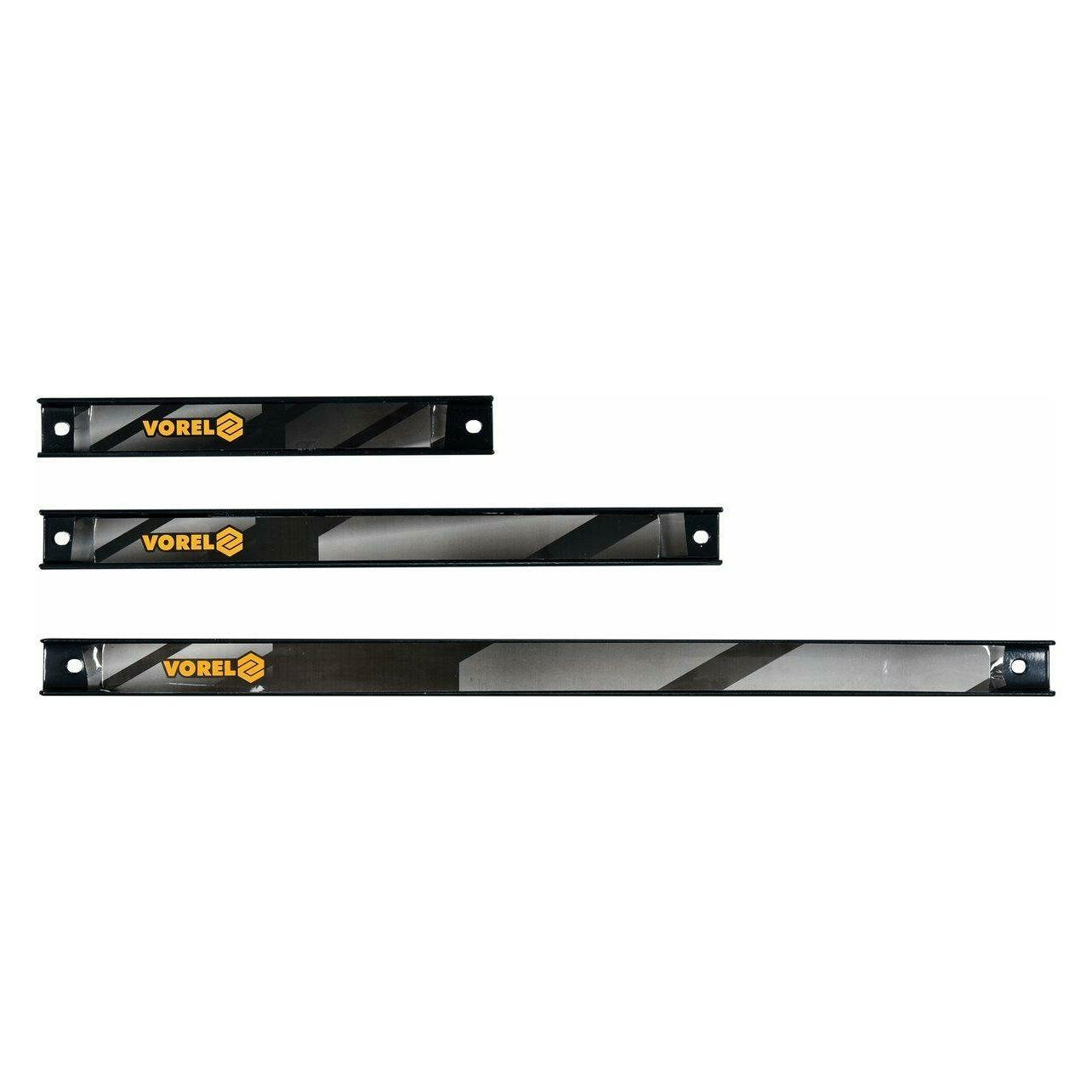 Toya Vorel Magnetische Werkzeughalter 3-teiliges Set Grösse 200-455 mm Magnetstreifen (V 57830) (57830)