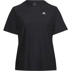 ADIDAS Damen ADI RUNNER TEE, Größe 2X in Schwarz Schwarz