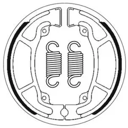 SBS Bremsbacken 2208