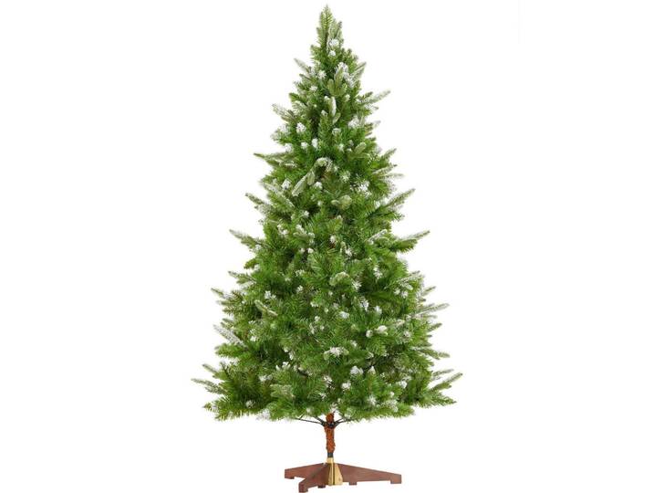 tectake Weihnachtsbaum Blitzen, klappbarer Baumständer aus Holz, 110 x 180 cm, grün, Grün, Kunststoff, Dreieckig, 180 cm, Dekoration, Weihnachtsdekoration, Christbäume & Zubehör