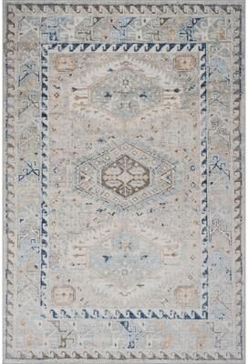 Nuloom Seraphyne Bordered Medallion Washable Rug