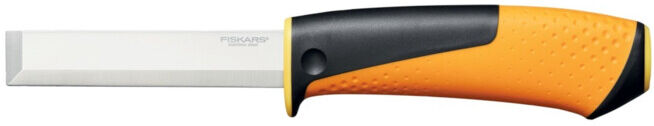 Fiskars Couteau de charpentier avec burin en bois (1023621)