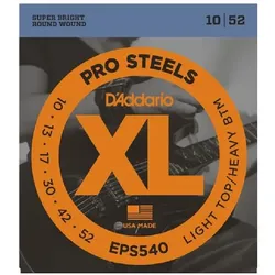 D'Addario EPS540 (E-Gitarre), Saiten