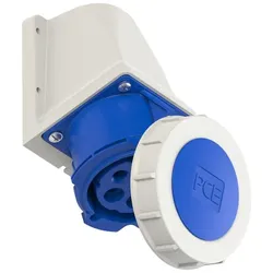 PCE 1252-9 CEE-Wandsteckdose 32A 5p 9h IP67 12529