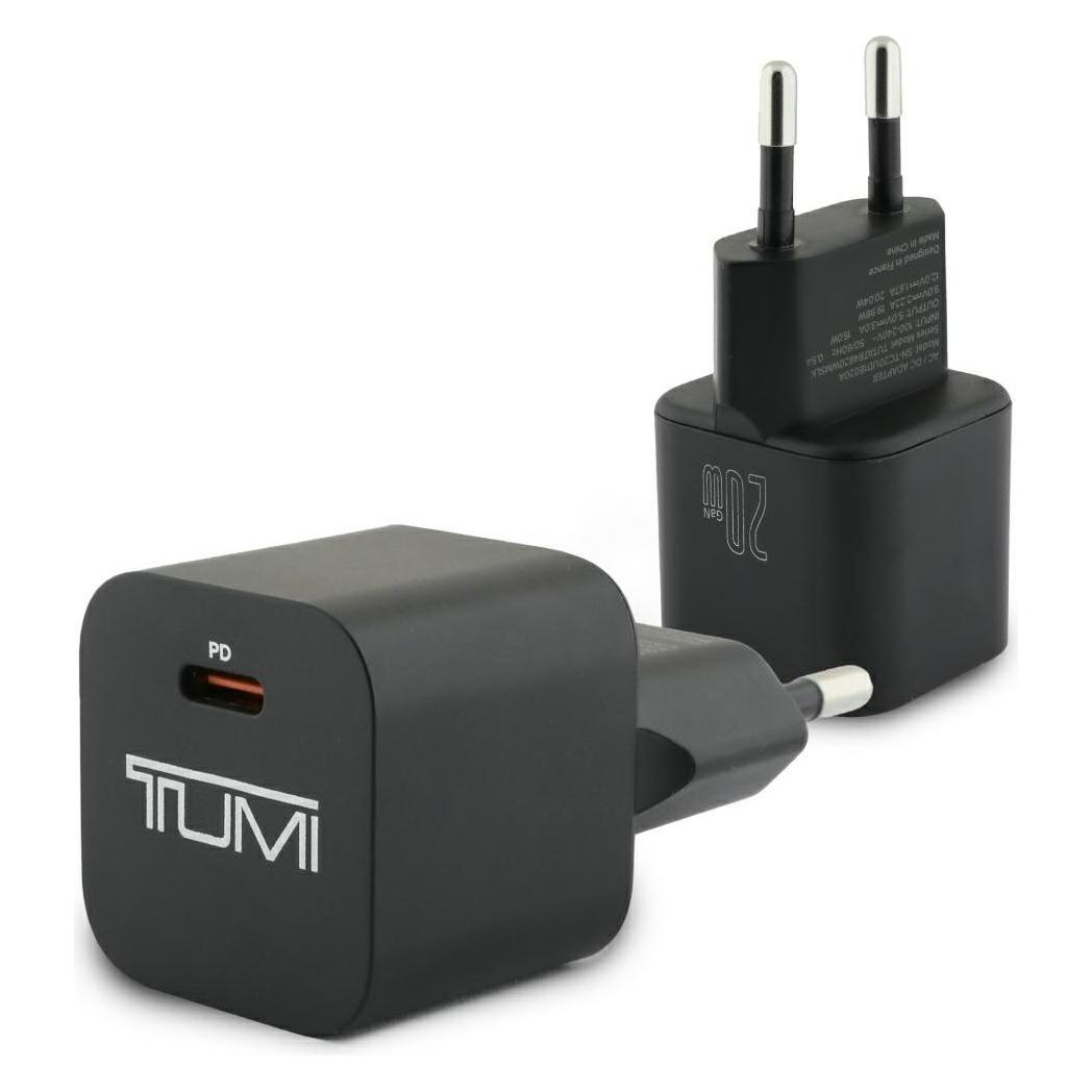 Tumi Network Charger Smart Power 20W USB-C black (20 W, 1 Port) (TUTATR4820WMSLK)