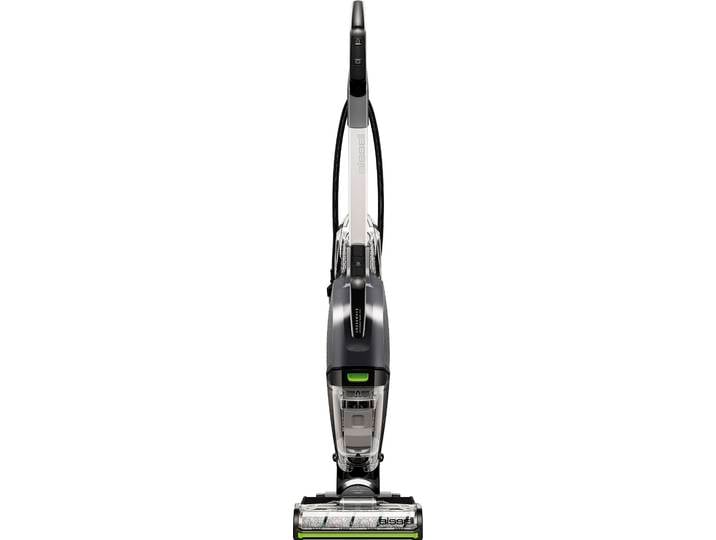 BISSELL Nass-Trocken-Sauger 3527N, CrossWave Hydrosteam PET Select, Dampffunktion , grau, B:25cm H:111,8cm T:27cm, Mehrzwecksauger, reinigt festsitzenden Schmutz, Dual-Tank, saugen, wischen, trocknen, Nass-Trocken-Sauger