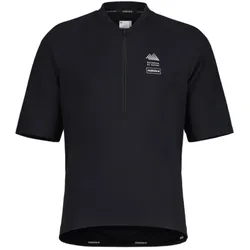 MALOJA Kurzarmtrikot SpiazzoM. | schwarz L