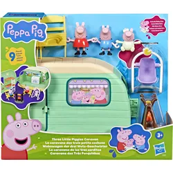 Hasbro - Peppa Pig Wohnwagen der drei Wutz-Geschwister