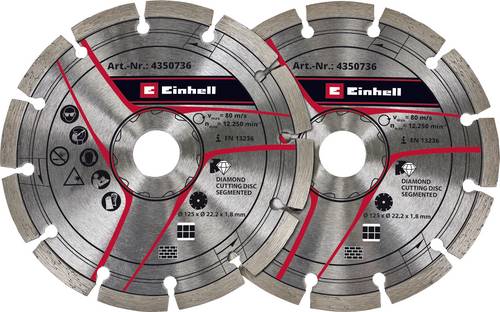 Einhell Diamant-Trennscheibe 4350736 Durchmesser 125mm
