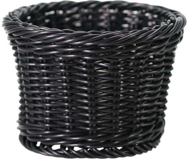 Tirolix Cestino Tondo 14 cm Basky Nero