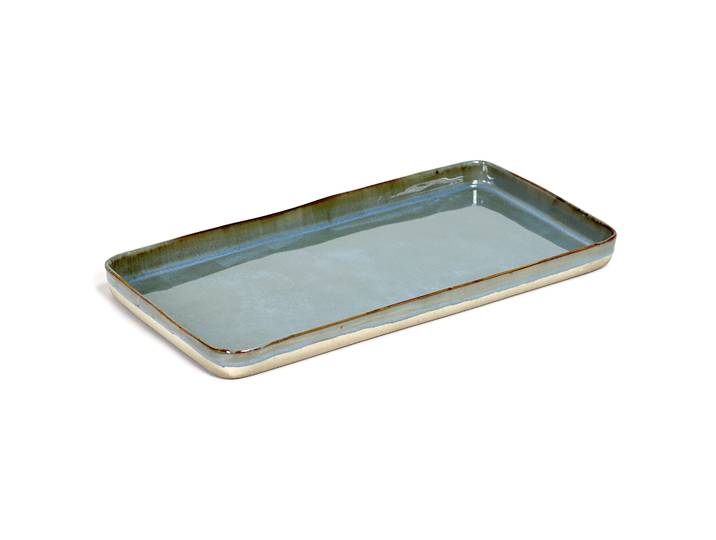 Serax Assiette Terres de Rêves 18x37 cm Smokey blue