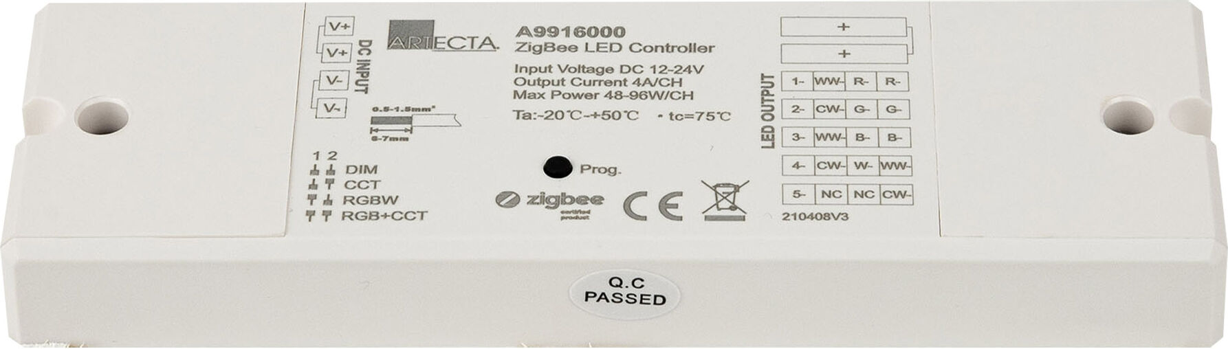 Artecta Zigbee Led-Controller 5-Kanal Kompatibel Mit Zigbee, Philips Hue Und Anderer