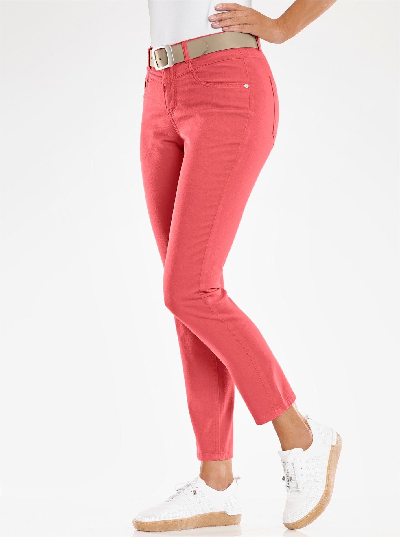 Hüftgürtel HEINE, Damen, Gr. 75, beige (sesam), Gürtel Hüftgürtel sesam 75