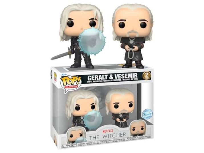 Pop The Witcher Geralt & Vesemir, 2 stuks