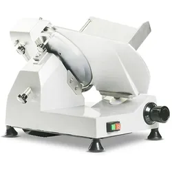 Gasfrit – Elektrische Aufschnittmaschine grau, Aluminium/Edelstahl, 300 mm Scheibe, 250 W