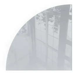GLASPLATTE für Kamin 100x100 cm