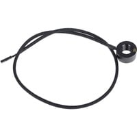 Eiszapfen Temperatursensor G1/4 IG/IG schwarz, mit AG Adapter - Deep Black