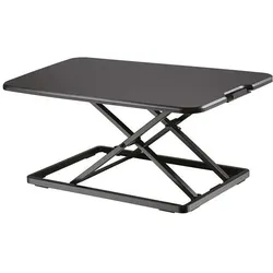 Neomounts Sitz-Steh-Workstation, Notebook Ständer, Schwarz
