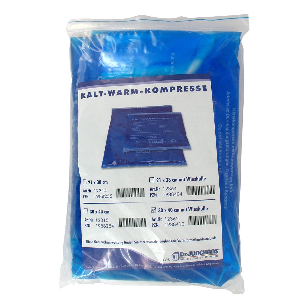 Dr. Junghans Medical GmbH Kalt-warm Kompresse 30x40cm mit Vlieshülle 01988410
