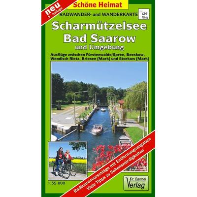 Radwander- und Wanderkarte Scharmützelsee, Bad Saarow und Umgebung, Sonstige von Verlag Barthel, Barthel, A, 978-3-89591-080-7