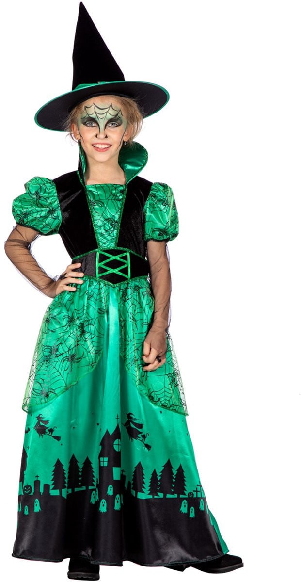 Green Witch Spookhuis Heks Meisje