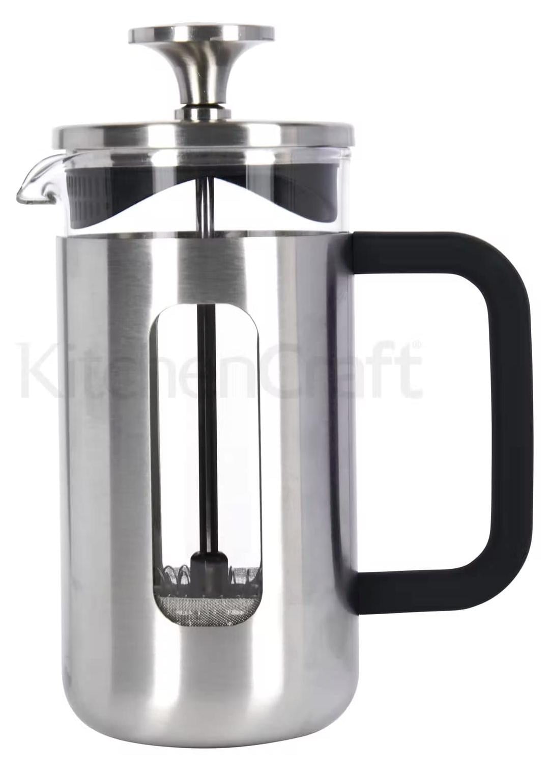 La Cafetière Pisa Koffiezetapparaat, 3 kopjes, roestvrij staal, zilver
