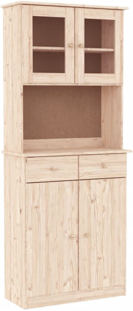 vidaXL Buffet ALTA 77x35x188 cm bois massif de pin