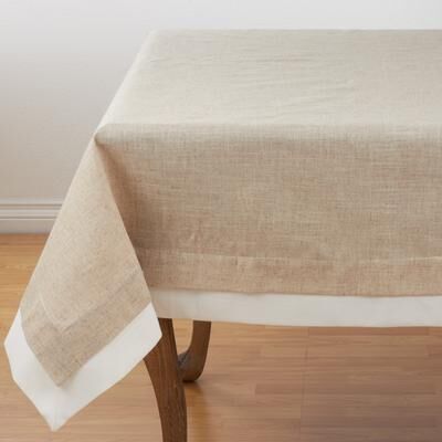Saro Lifestyle Layered Design Tablecloth