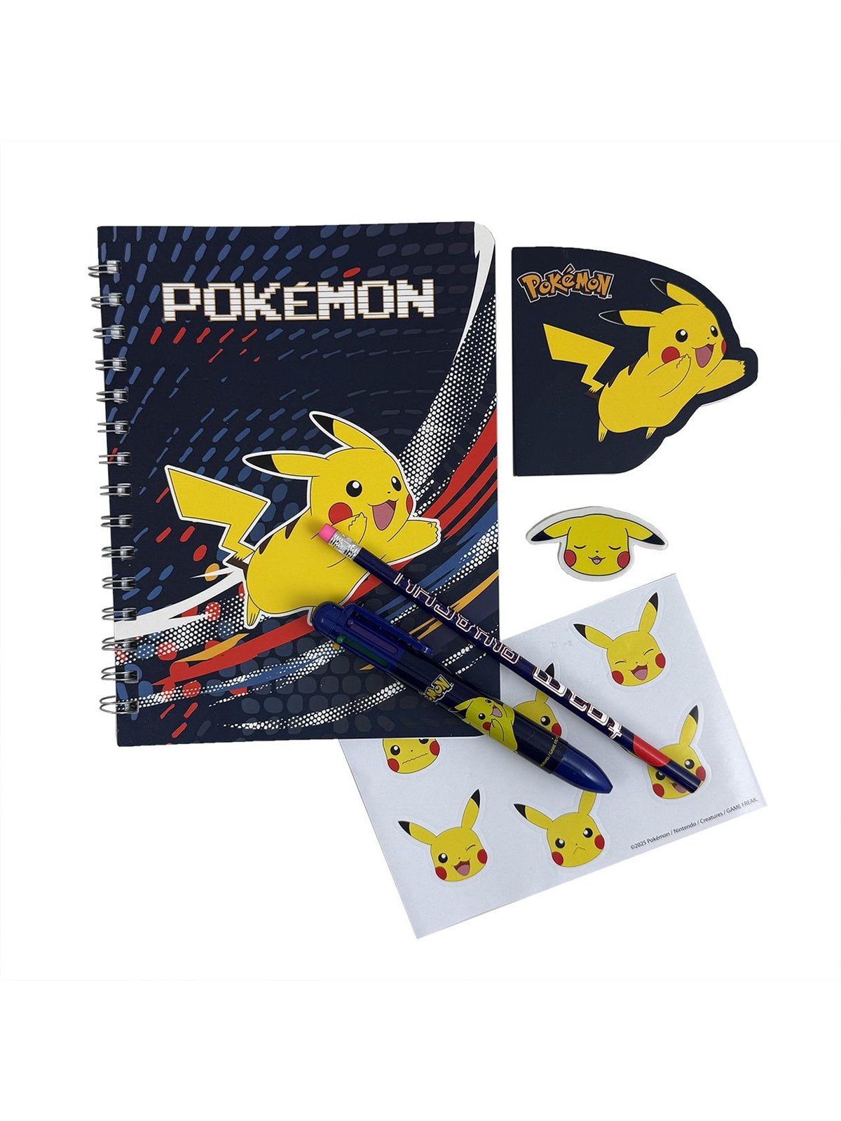 Pokemon POKÉMON 6-pc writing set with A5 notebook