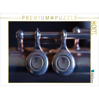 CALVENDO Puzzle Klappe einer Querflöte | 1000 Teile Lege-Größe 64x48cm Foto-Puzzle für glückliche Stunden