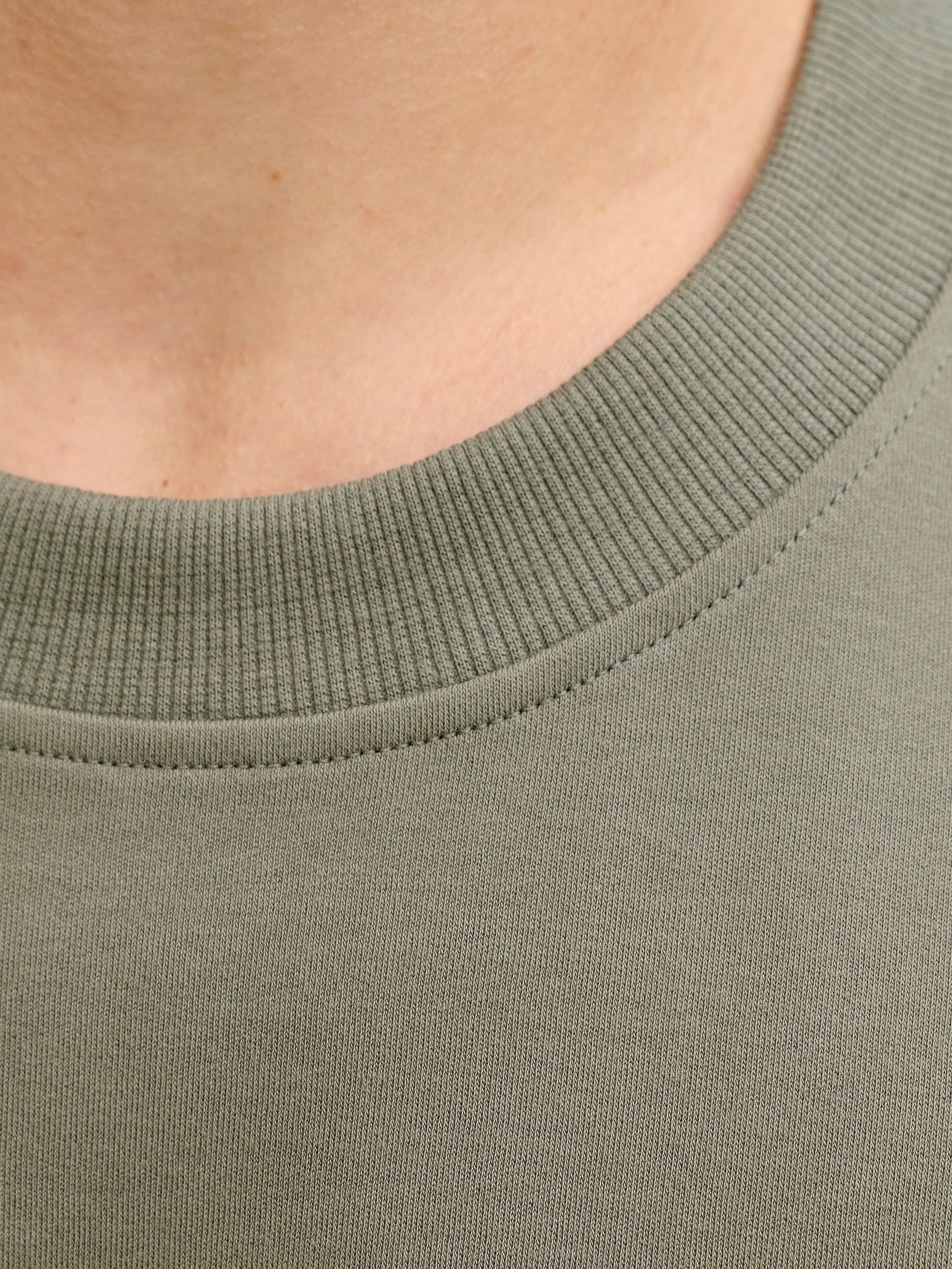 Jack & Jones "JPRBLAOWEN SS BRANDING TEE SN" Baumwollmischung, relaxed fit smokey olive L