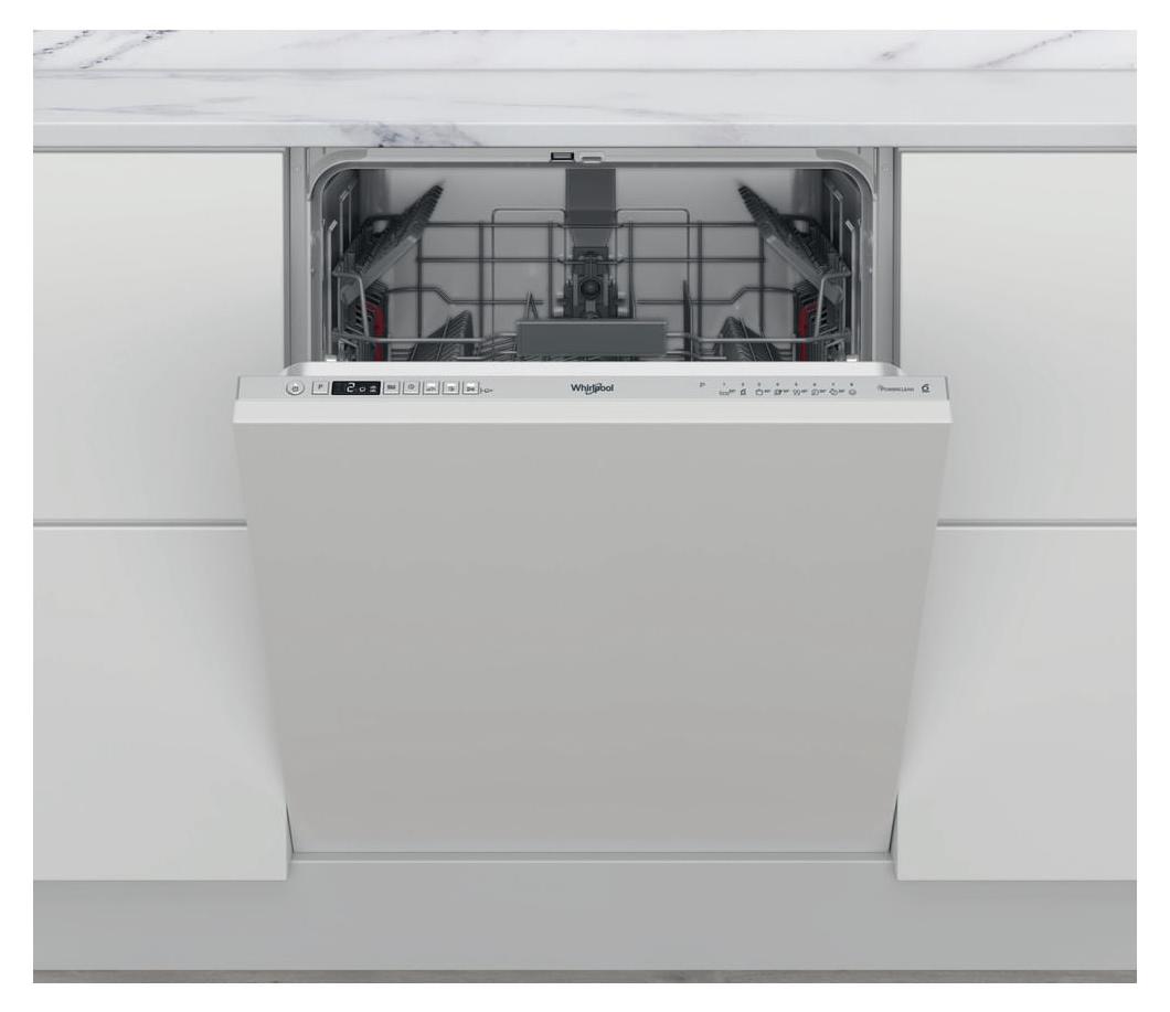 Whirlpool WRIC 3C34 PE, Voll integriert, Standardgröße (60 cm), Silber, Tasten, 1,55 m, 1,5 m