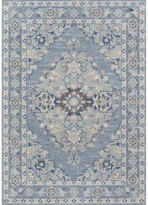 Momeni Anatolia Wool and Nylon Traditional Medallion Area Rug