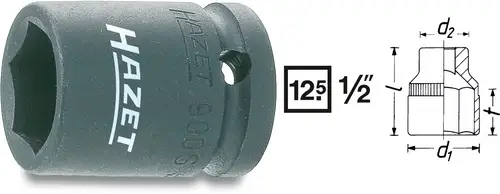 Hazet Kraft-Steckschlüsseleinsatz 1/2 (12.5 mm) 900S-17