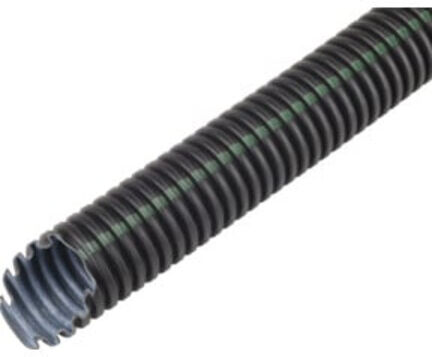 Fränkische Tuyau ondulé en plastique flexible noir FBY-EL-F co2ntrol 25 (26212025)