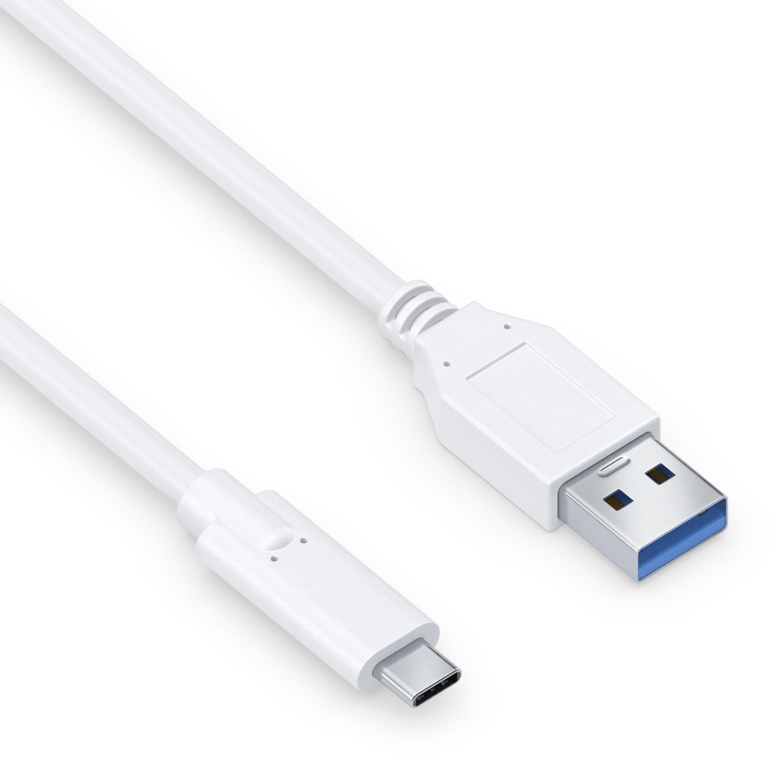 PureLink USB-C naar USB-A kabel - 3.1 Gen 2, 3A, 10G - iSerie - wit - 1,00 meter