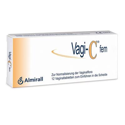 Vagi C Fem Vaginaltabletten 12 St