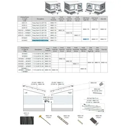 Fiamma Seitenwand rechts für Markise Privacy Room CS Light 250-270 Van - Fiamma Ersatzteilnummer 98660-171
