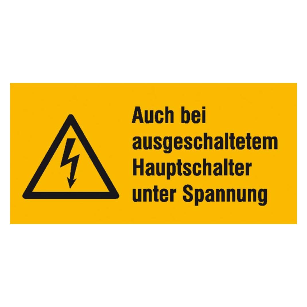 Wolk Warn-Kombischild Achtung Folie selbstklebend B x H 32 mm 16 ISO (30.1387)