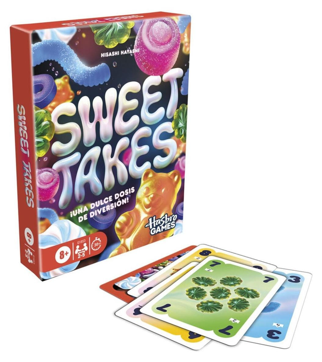 Hasbro Gaming Sweet Takes bordspel voor kinderen vanaf 8 jaar