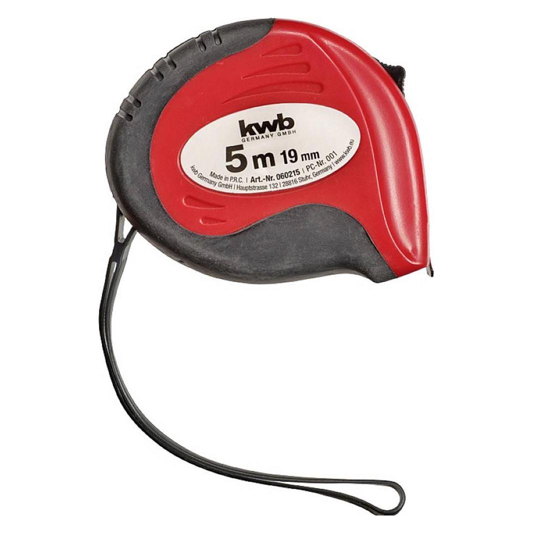 kwb 060215 Massband 5 m Stahl, Kunststoff (5 m) (060215)
