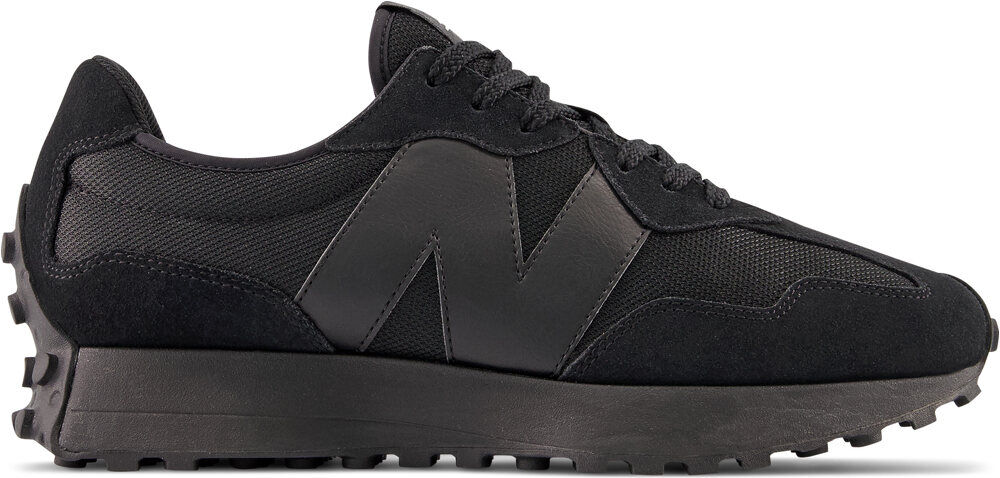 New Balance 327 zapatilla moda hombre Negro (44,5)