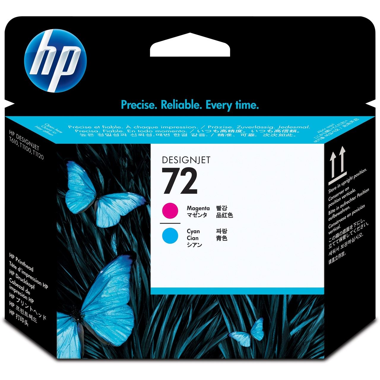 HP Druckkopf Nr.72 C9383A cyan, magenta