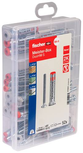 Fischer 573644 MeisterboX DuoHM TX Hohlraumdübel 55mm 52St.