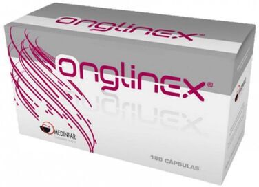 Onglinex Cápsulas Tratamento Unhas e Cabelo 180 cápsulas