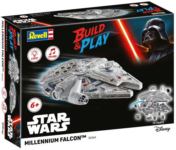 Maquette Build & Play Star Wars Millennium Falcon (Light/Sound) Echelle 1:164 Level 1 - Revell